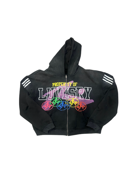LUVISRY ZIP UP JACKET