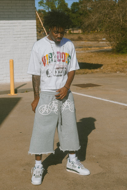 LUVISRY BAGGY FLEECE SHORTS