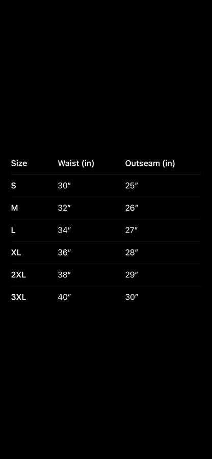 LUVISRY BAGGY FLEECE SHORTS