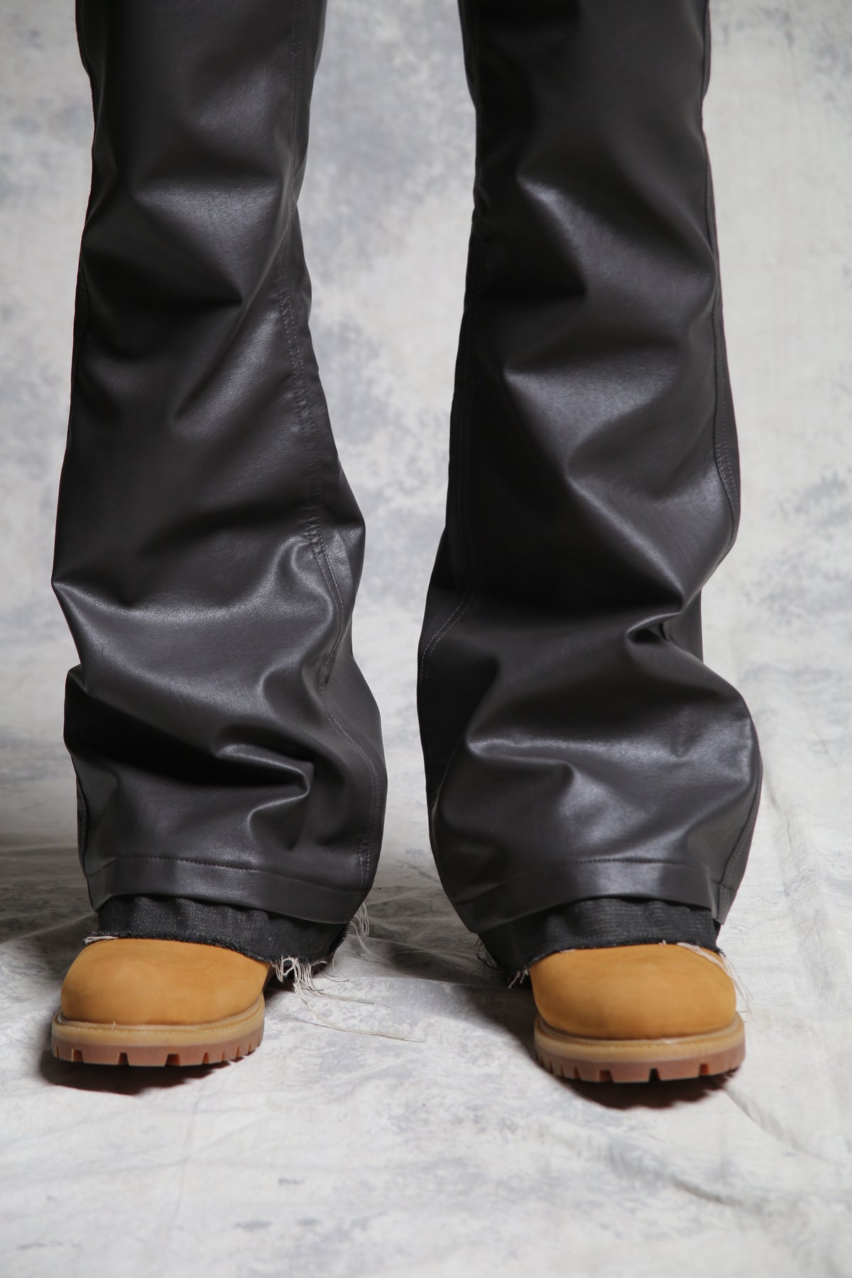 PRE-ORDER LUVISRY Leather Flare Pants