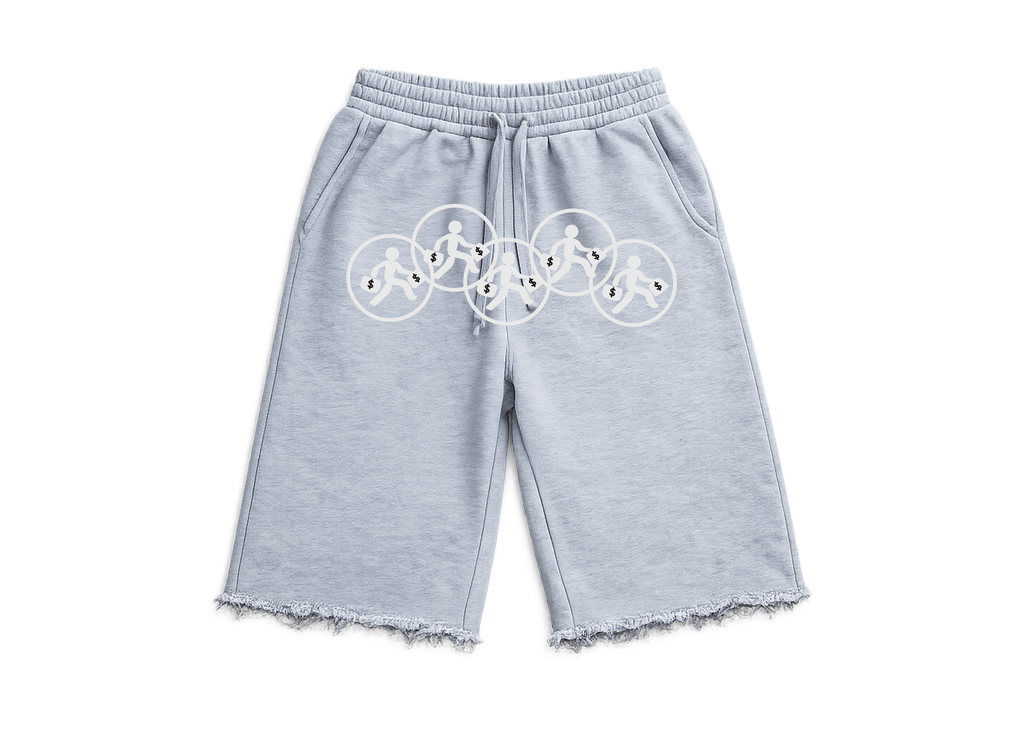 LUVISRY BAGGY FLEECE SHORTS
