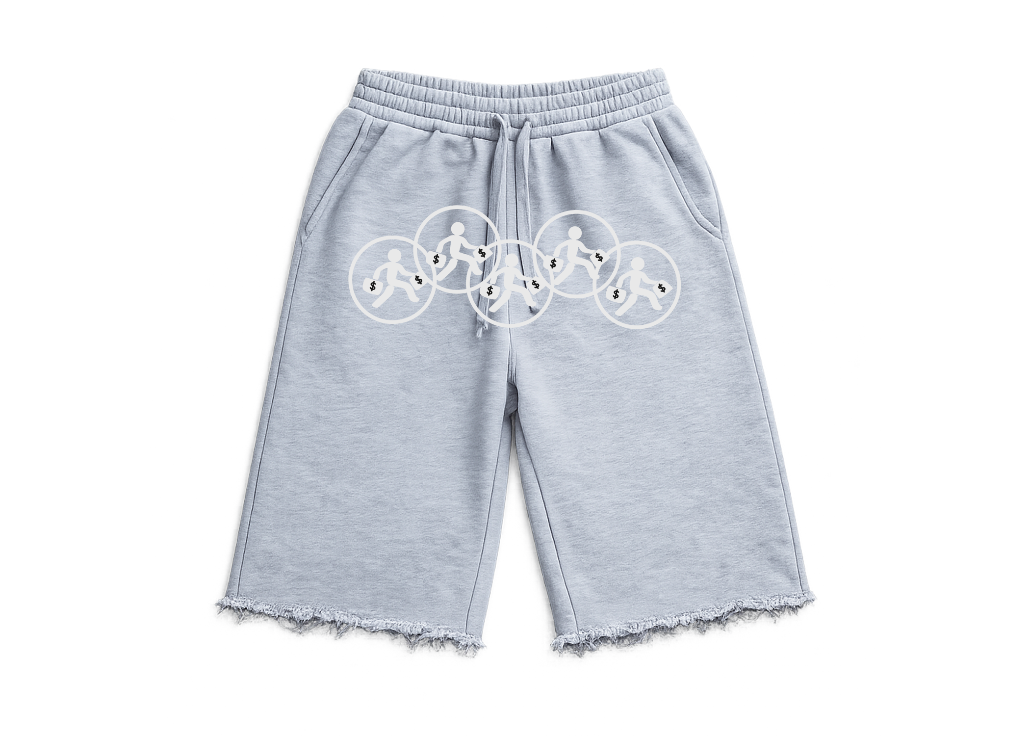 LUVISRY BAGGY FLEECE SHORTS